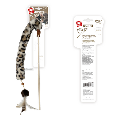 GiGwi Feather Teaser Eco Line Plush Tail