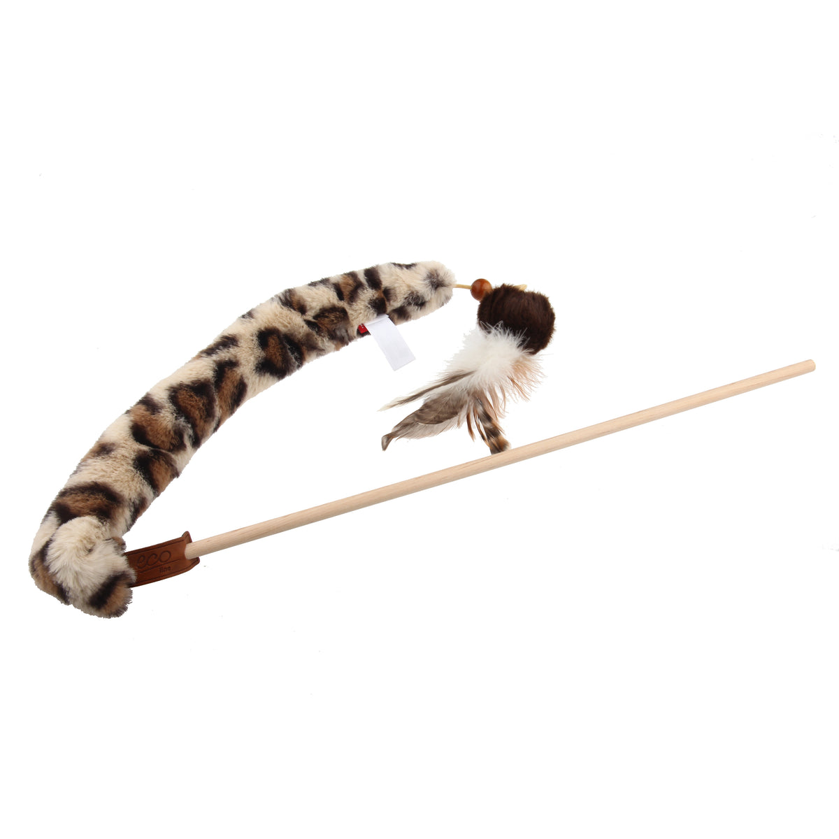 GiGwi Feather Teaser Eco Line Plush Tail