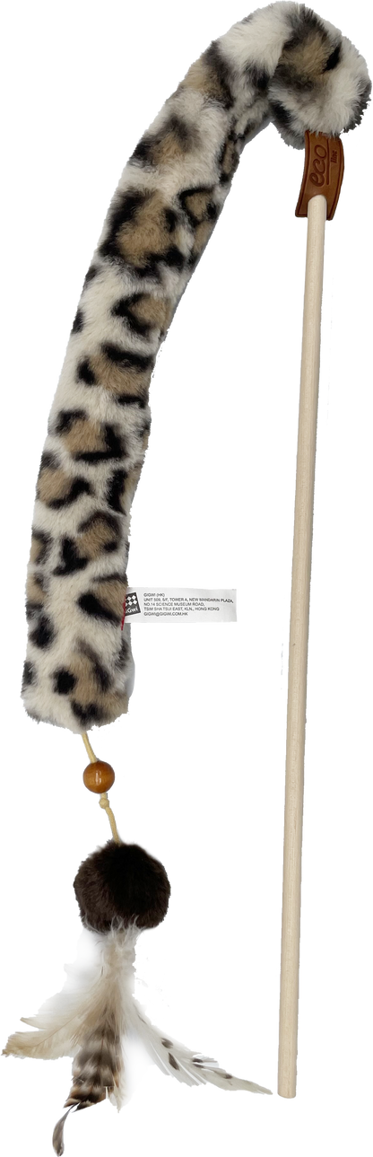 GiGwi Feather Teaser Eco Line Plush Tail