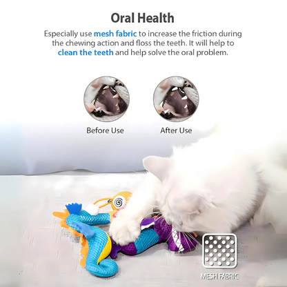GiGwi Dental Mesh Seahorse - Blue