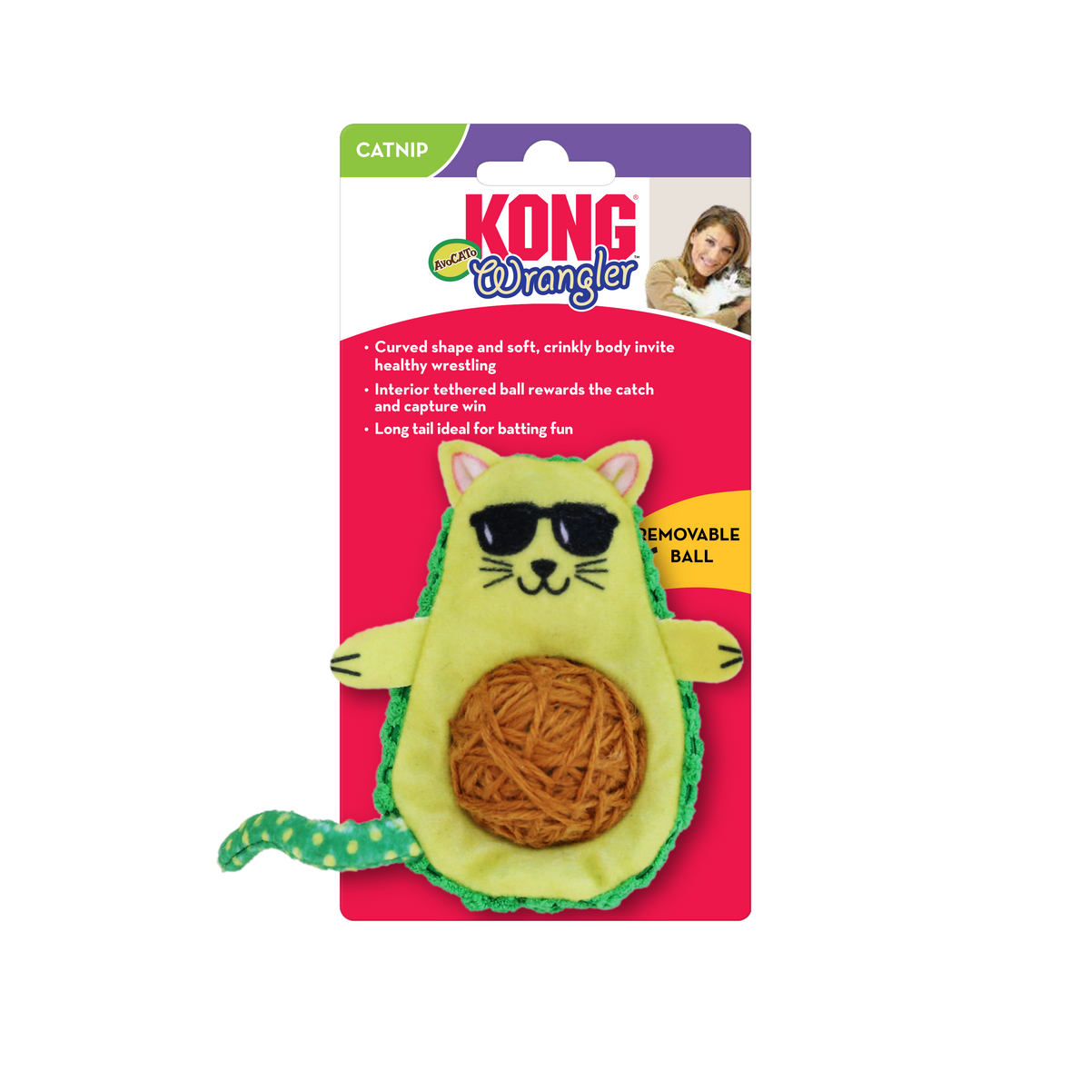 KONG Wrangler AvoCATo