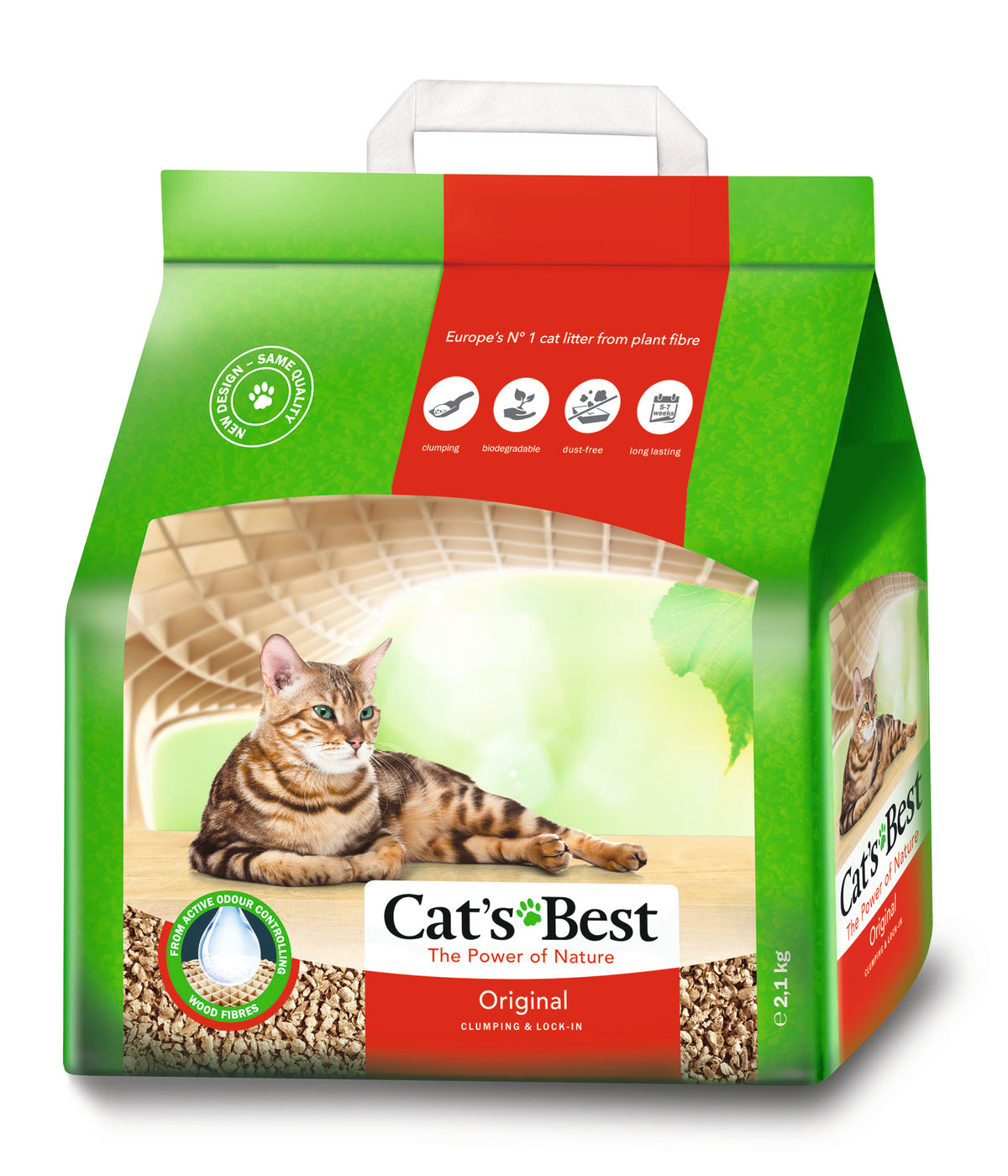 JRS Cat's Best Original Cat Litter - 2.1kg