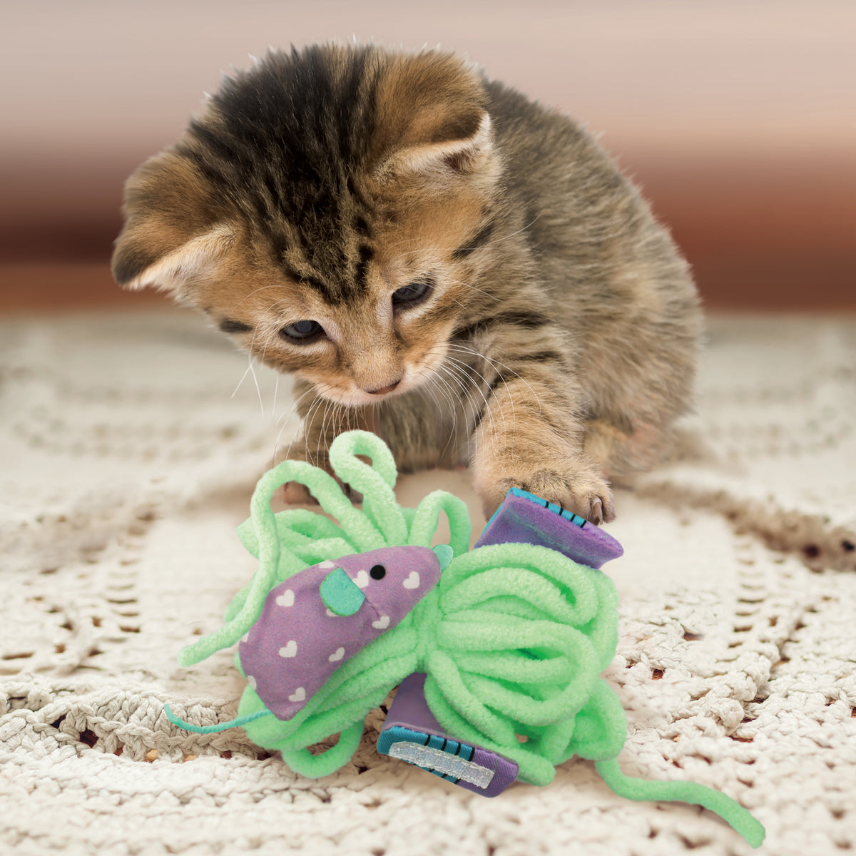 KONG Pull-A-Partz Yarnz (Purple)