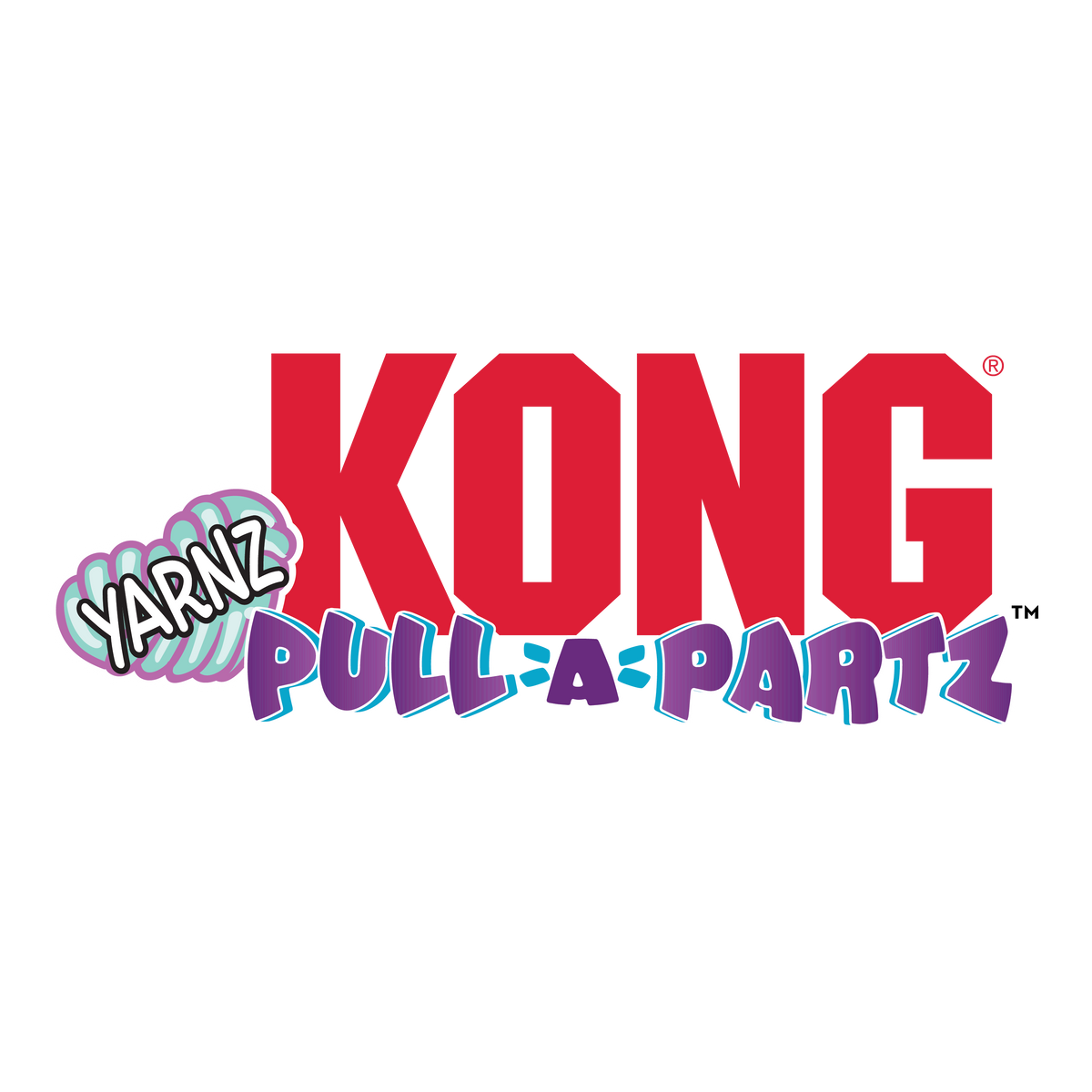 KONG Pull-A-Partz Yarnz (Purple)