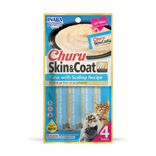 Inaba Churu Skin & Coat Tuna With Scallop Recipe