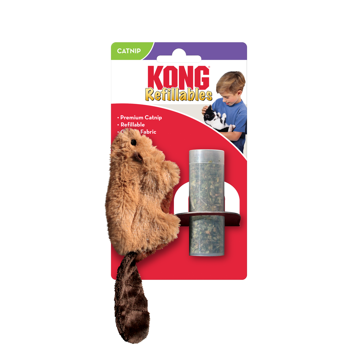 KONG Refillables Beaver