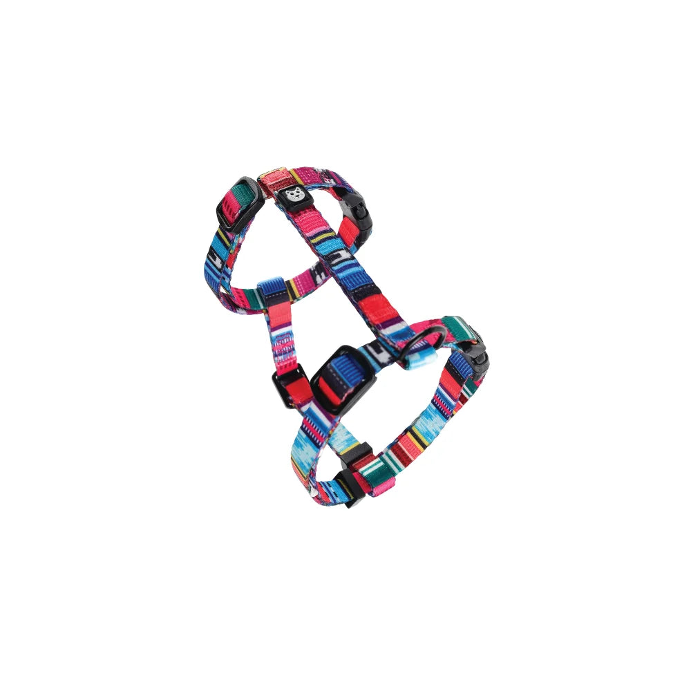 M-PETS Urban Style Jazz Stripes Cat Harness & Leash Set