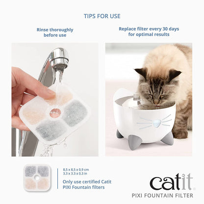 Catit Pixi Water Fountain - Light Blue